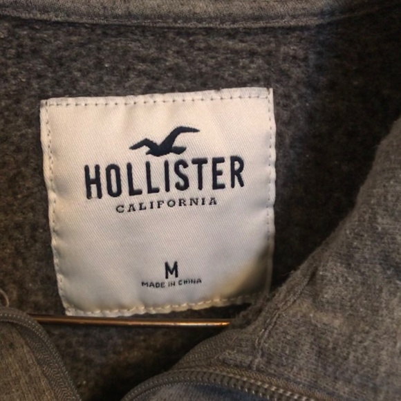 Hollister Half Zip Fleece Top - Picture 4 of 4